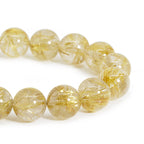 【一点もの】タイチンルチルクォーツ 12mm シンプルブレスレット