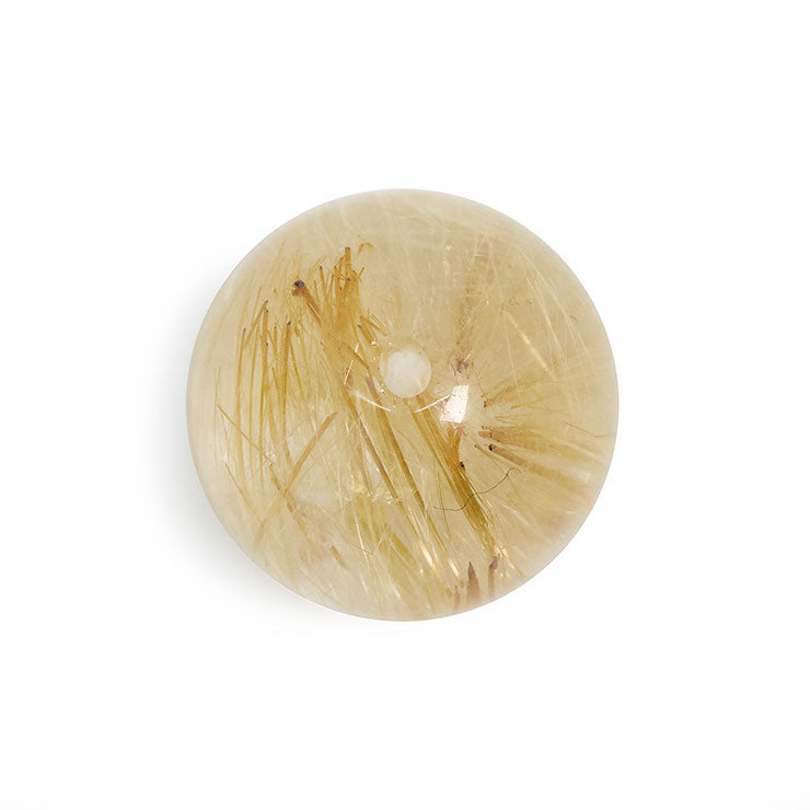 【一点もの】タイチンルチルクォーツ 12mm