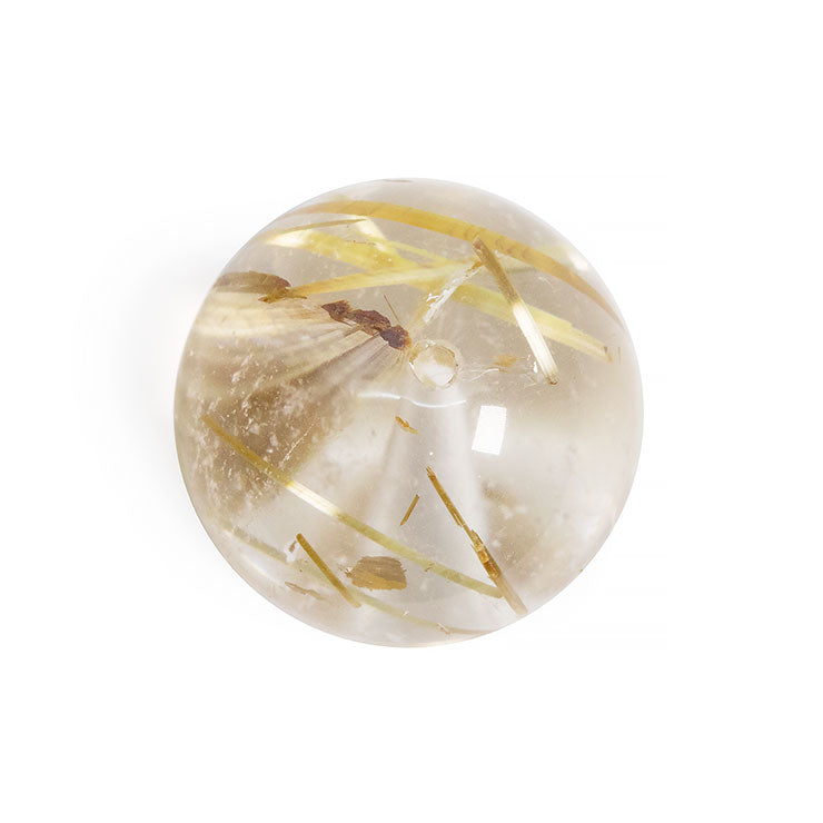 【一点もの】タイチンルチルクォーツ 12mm