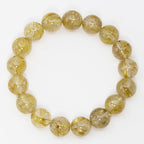 【一点もの】タイチンルチルクォーツ 12mm シンプルブレスレット