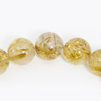 【一点もの】タイチンルチルクォーツ 12mm シンプルブレスレット