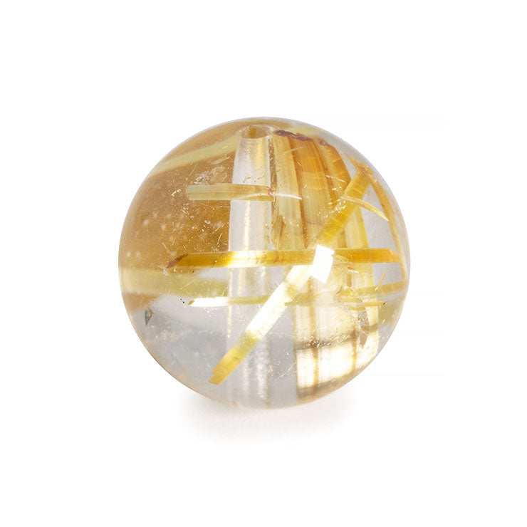 【一点もの】タイチンルチルクォーツ 12mm