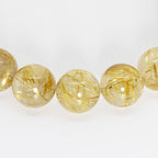 【一点もの】タイチンルチルクォーツ 12mm シンプルブレスレット